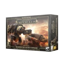 Games Workshop Warhammer Legions Imperialis: Warhound Scout Titans With Turbo Laser Destructors And Vulcan Mega-Bolters