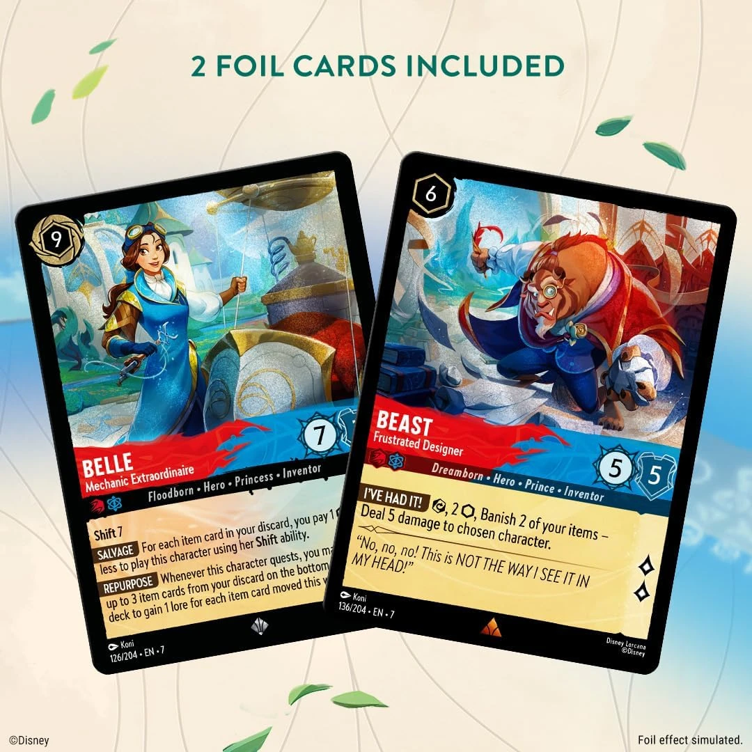 Lorcana TCG: Archazia’s Island Ruby & Sapphire (Belle And The Beast) - Starter Deck 3 Lorcana TCG: Archazia’s Island Ruby & Sapphire (Belle And The Beast) - Starter Deck - Image 3