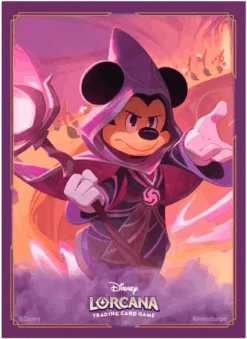 Lorcana TCG: Reign Of Jafar Card Sleeves Mickey -Gamers Guilds Store gamers guild az lorcana tcg lorcana tcg reign of jafar card sleeves mickey pre order southern hobby 1161317776