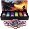 Lynx Accessories: RPG Condition Rings/Markers Set - Set Of 96 Status & Effects Rings