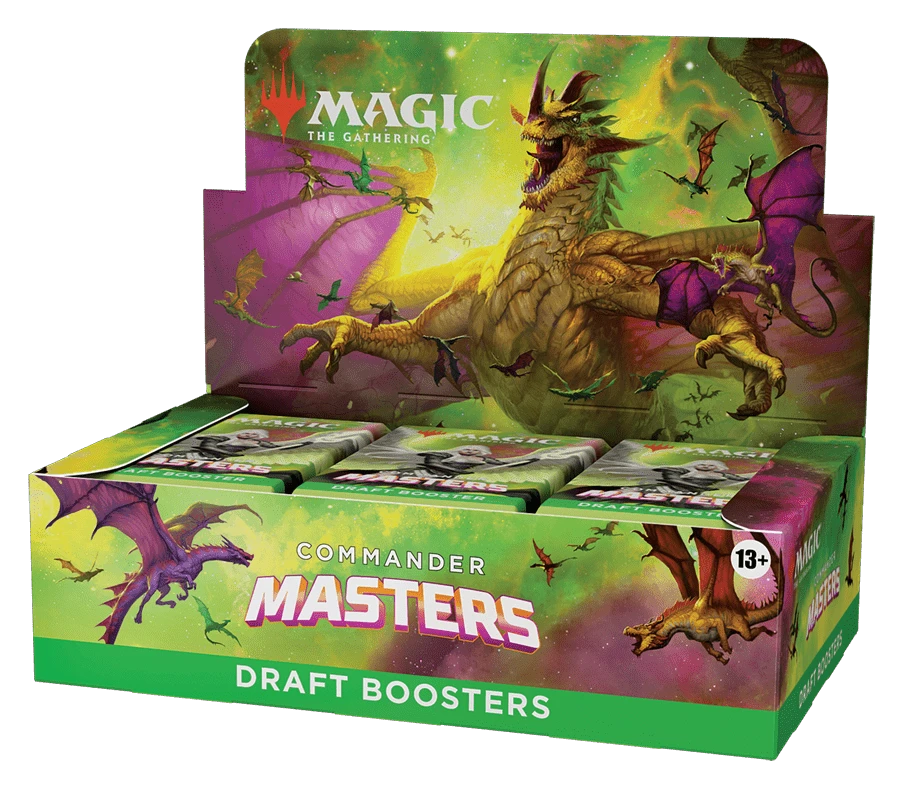 Magic The Gathering Magic: The Gathering - Commander Masters Draft Booster Box 1 Magic The Gathering Magic: The Gathering - Commander Masters Draft Booster Box