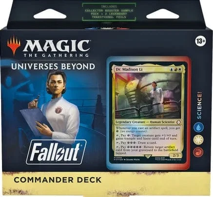 Magic The Gathering Magic: The Gathering - Fallout Commander Deck - Science! 1 Magic The Gathering Magic: The Gathering - Fallout Commander Deck - Science!