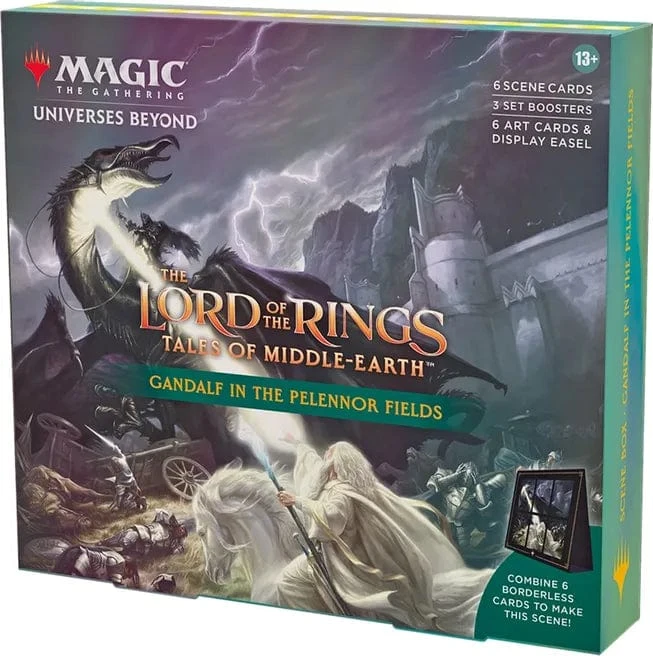Magic The Gathering Magic: The Gathering - The Lord Of The Rings: Tales Of Middle-earth Scene Box Gandalf In The Pelennor Fields 1 Magic The Gathering Magic: The Gathering - The Lord Of The Rings: Tales Of Middle-earth Scene Box Gandalf In The Pelennor Fields