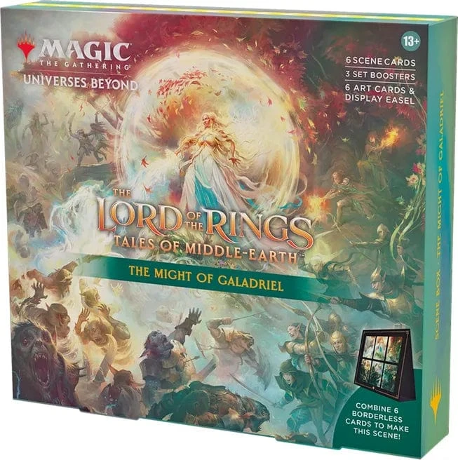 Magic The Gathering Magic: The Gathering - The Lord Of The Rings: Tales Of Middle-earth Scene Box The Might Of Galadriel 1 Magic The Gathering Magic: The Gathering - The Lord Of The Rings: Tales Of Middle-earth Scene Box The Might Of Galadriel
