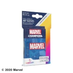 ASMODEE Gamegenic: Sleeves - Marvel Champions Blue