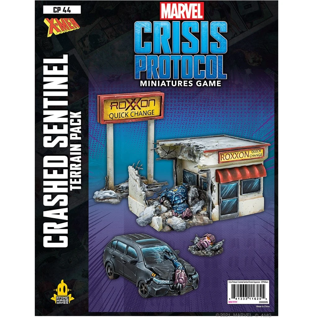 ASMODEE Marvel: Crisis Protocol - Crashed Sentinel Terrain Pack 2 ASMODEE Marvel: Crisis Protocol - Crashed Sentinel Terrain Pack - Image 2