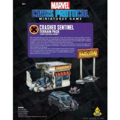 ASMODEE Marvel: Crisis Protocol - Crashed Sentinel Terrain Pack 8 ASMODEE Marvel: Crisis Protocol - Crashed Sentinel Terrain Pack -Gamers Guilds Store gamers guild az marvel crisis protocol marvel cp crashed sentinel terrain pack asmodee 29760646938829