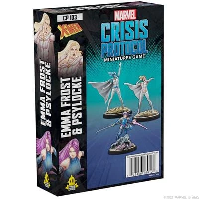 ASMODEE Marvel: Crisis Protocol - Emma Frost And Psylocke 1 ASMODEE Marvel: Crisis Protocol - Emma Frost And Psylocke