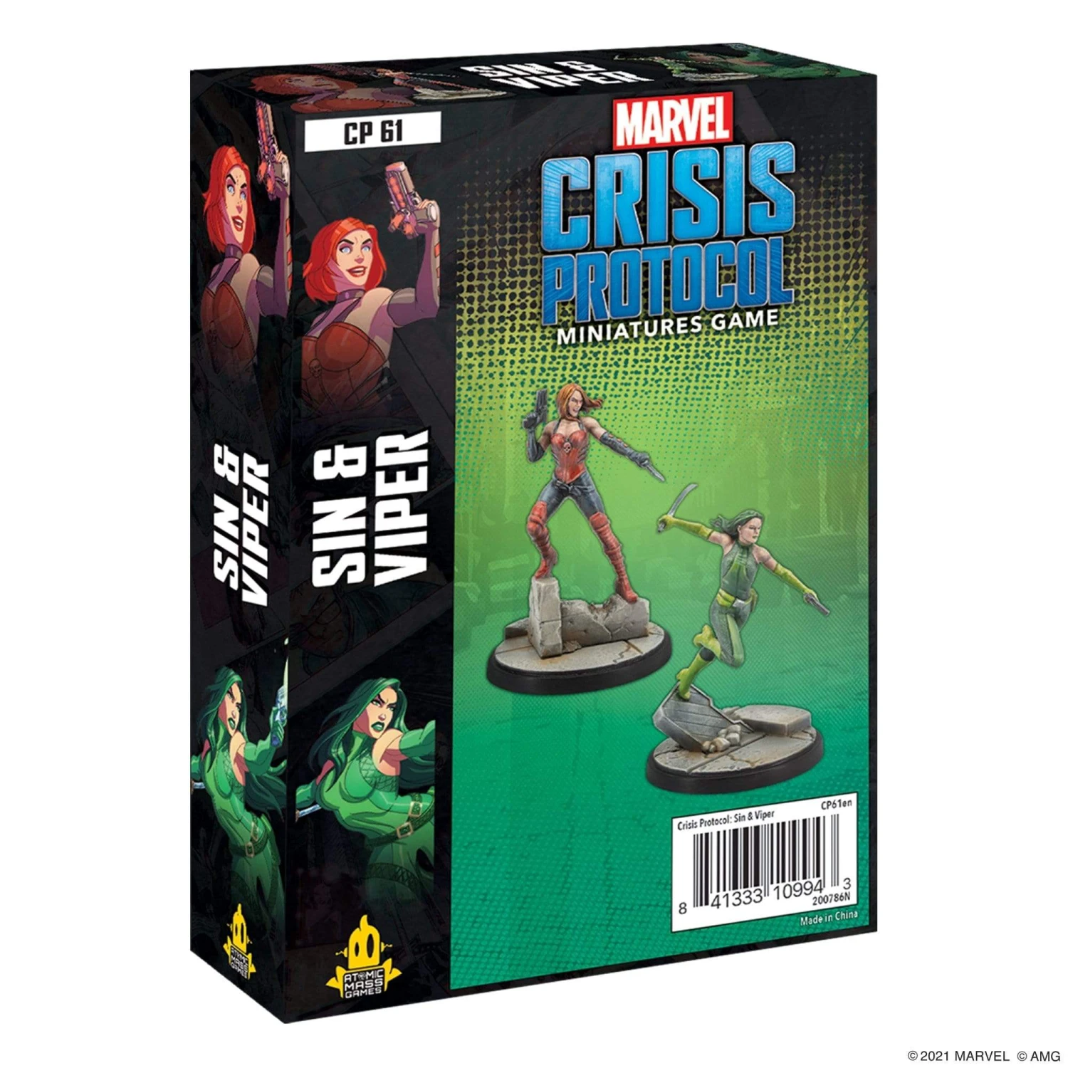 ASMODEE Marvel: Crisis Protocol - Sin And Viper 1 ASMODEE Marvel: Crisis Protocol - Sin And Viper
