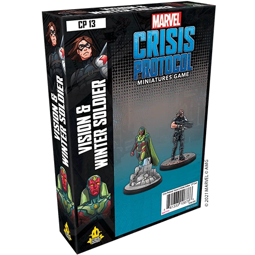 ASMODEE Marvel: Crisis Protocol - Vision & Winter Soldier 1 ASMODEE Marvel: Crisis Protocol - Vision & Winter Soldier