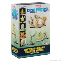 ASMODEE Marvel: Crisis Protocol - Electro & Sandman & Shocker & Vulture