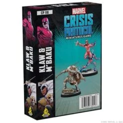 ASMODEE Marvel: Crisis Protocol - Klaw & M'Baku