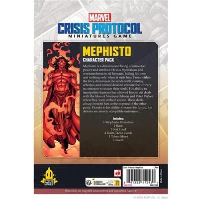 ASMODEE Marvel: Crisis Protocol - Mephisto 2 ASMODEE Marvel: Crisis Protocol - Mephisto - Image 2