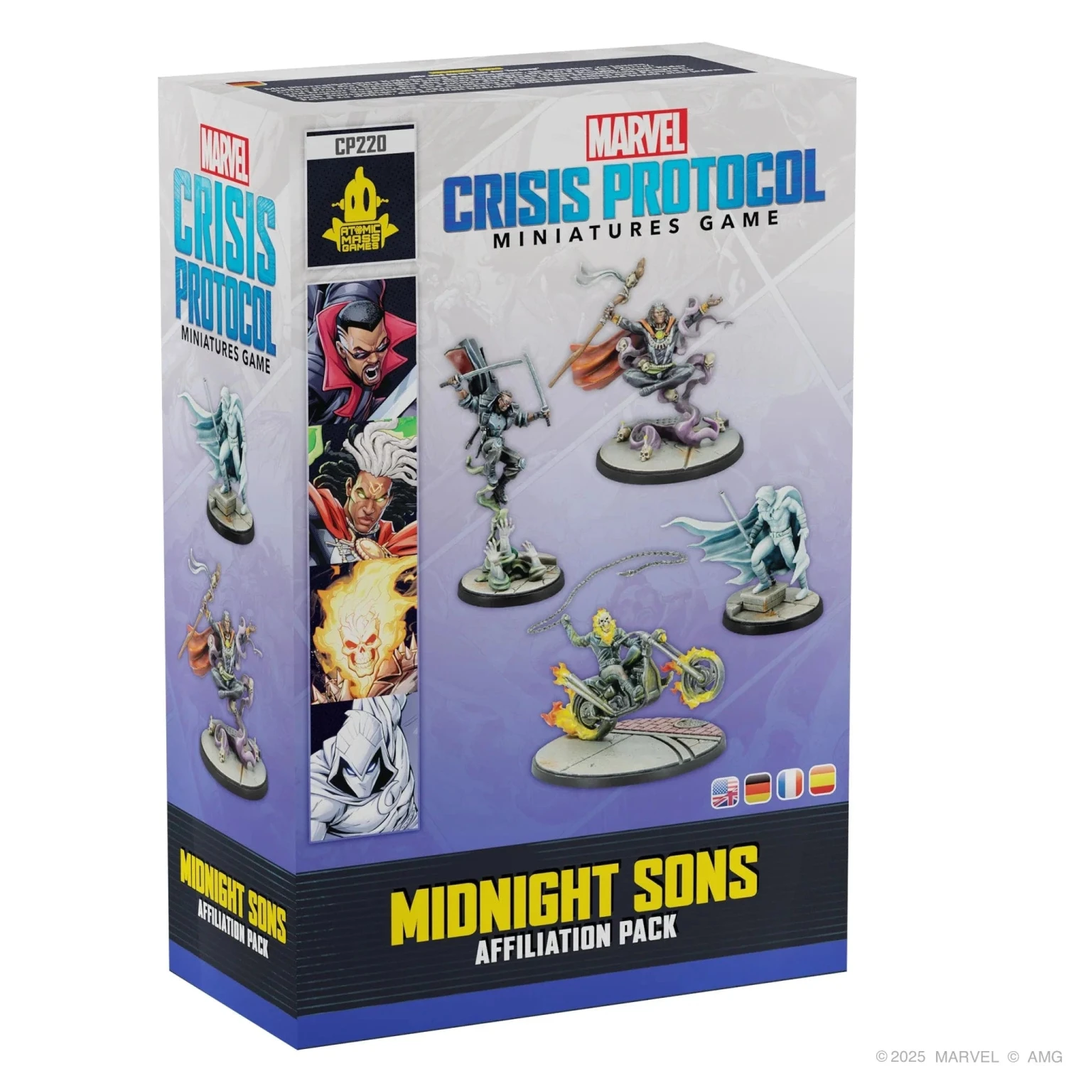 ASMODEE Marvel: Crisis Protocol - Midnight Sons Affiliation Pack 1 ASMODEE Marvel: Crisis Protocol - Midnight Sons Affiliation Pack