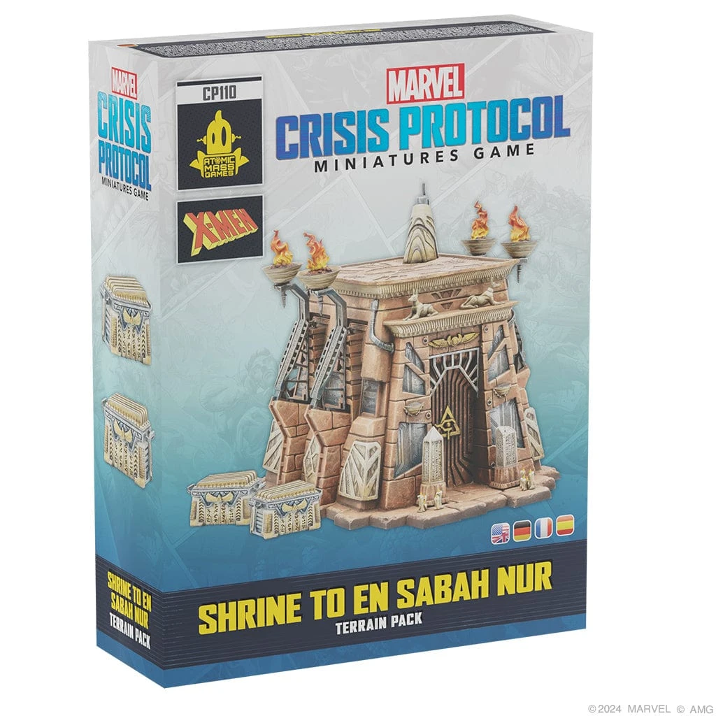 ASMODEE Marvel: Crisis Protocol - Shrine To En Sabah Nur Terrain Pack 1 ASMODEE Marvel: Crisis Protocol - Shrine To En Sabah Nur Terrain Pack