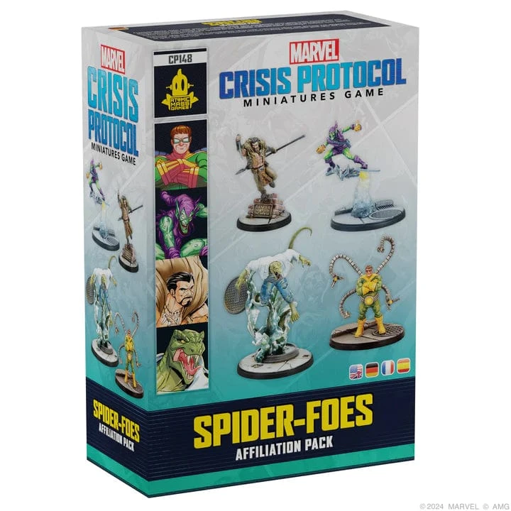 ASMODEE Marvel: Crisis Protocol - Spider-Foes Affiliation Pack 1 ASMODEE Marvel: Crisis Protocol - Spider-Foes Affiliation Pack