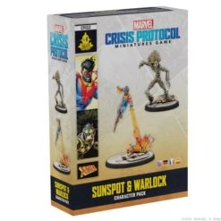 ASMODEE Marvel: Crisis Protocol - Sunspot & Warlock