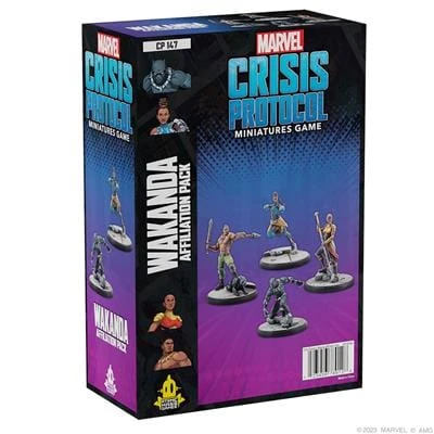 ASMODEE Marvel: Crisis Protocol - Wakanda Affiliation Pack 1 ASMODEE Marvel: Crisis Protocol - Wakanda Affiliation Pack