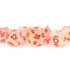 7-Die Set 16mm: Flash Dice - Red