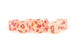 7-Die Set 16mm: Flash Dice - Red
