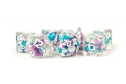 7-Die Set 16mm: Pearl - Gradient Purple, Teal, And White