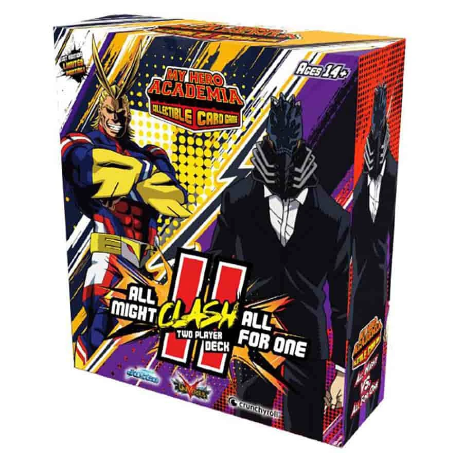 My Hero Academia CCG: League Of Villains 2 Player Clash Decks - All Might Vs All For One 1 My Hero Academia CCG: League Of Villains 2 Player Clash Decks - All Might Vs All For One