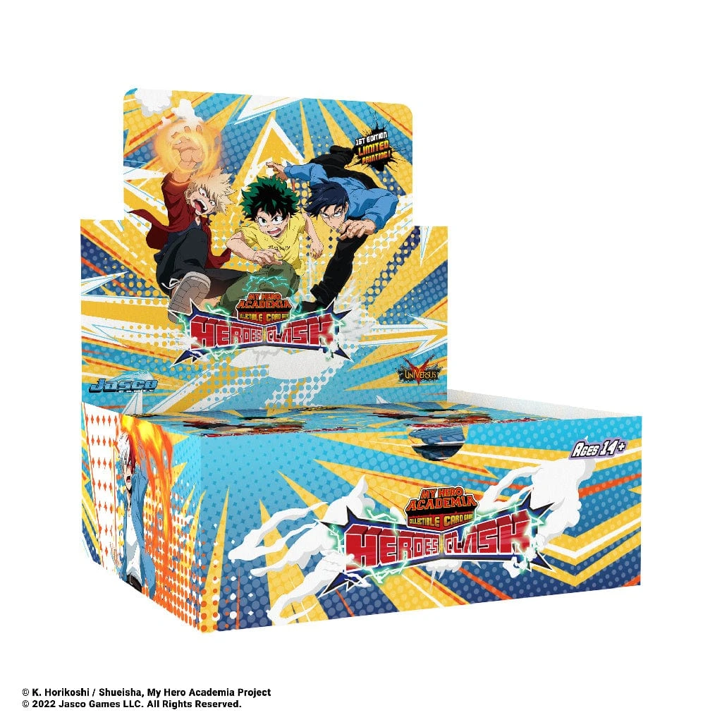 My Hero Academia Collectible Card Game: Series 3 - Heroes Clash Booster Box 1 My Hero Academia Collectible Card Game: Series 3 - Heroes Clash Booster Box