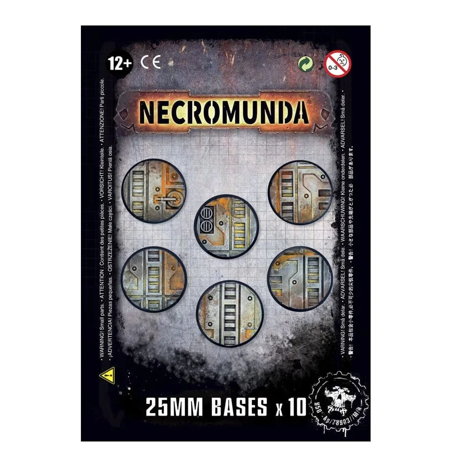 Necromunda: 25mm Bases 1 Necromunda: 25mm Bases