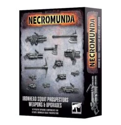 Games Workshop Necromunda: Ironhead Squat Prospectors Weapons And Upgrades