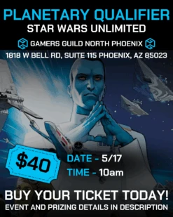 NPHX - 8/9 @ 10am - SWU Legends Of The Force Planetary Qualifier