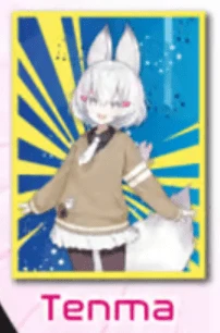 Oshi Push! - 60-Count Oshi Push Art Sleeves - Tenma (Pre-Order)