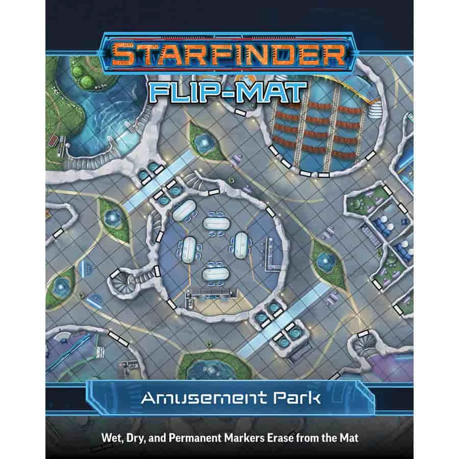 Starfinder RPG: Flip-Mat - Amusement Park 1 Starfinder RPG: Flip-Mat - Amusement Park