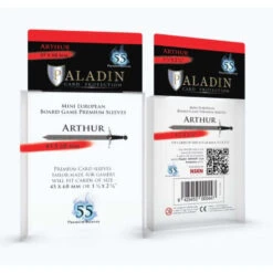 Paladin Board Game Sleeves: Arthur (45x68mm)