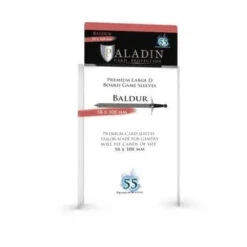 Paladin Board Game Sleeves: Baldur (58x108mm)
