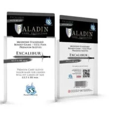 Paladin Board Game Sleeves: Excalibur (65.5x88mm)