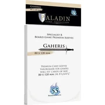 Paladin Board Game Sleeves: Gaheris (80x120mm) 1 Paladin Board Game Sleeves: Gaheris (80x120mm)
