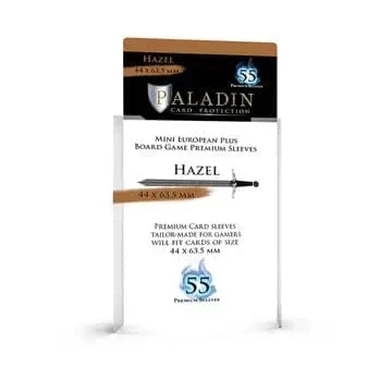 Paladin Board Game Sleeves: Hazel (44x63.5mm) 1 Paladin Board Game Sleeves: Hazel (44x63.5mm)
