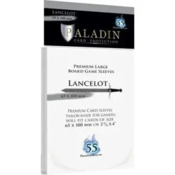 Paladin Board Game Sleeves: Lancelot (65x100mm)