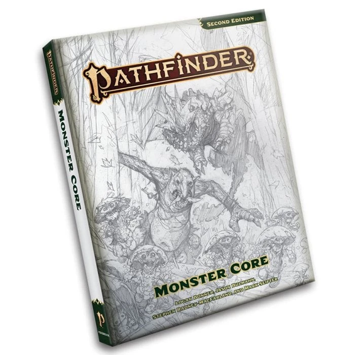 Pathfinder 2E: Pathfinder Monster Core Sketch Cover Edition 1 Pathfinder 2E: Pathfinder Monster Core Sketch Cover Edition