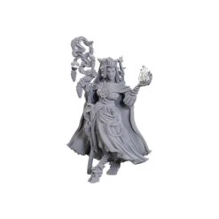 WIZ90722 Critical Role Unpainted Miniatures: Fearne Calloway And Mister