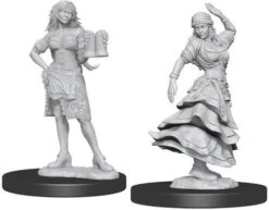 WZK72588 Pathfinder Minis: Deep Cuts Wave 4- Bartender/ Dancing Girl