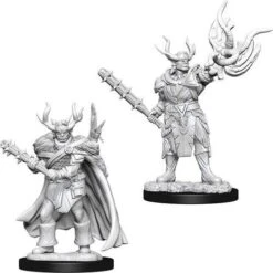 WZK73853 Pathfinder Minis: Deep Cuts Wave 10- Male Half-Orc Druid