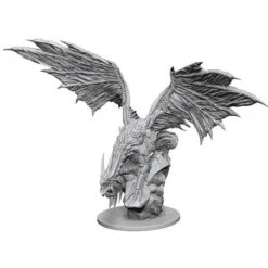 WZK90192 Pathfinder Minis: Deep Cuts Wave 12.5- Silver Dragon