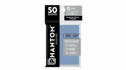 Phantom Sleeves: Grey Size - 50ct Sleeves (Matte/Matte)