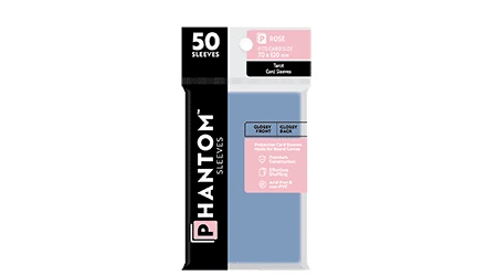 Phantom Sleeves: Rose Size - 50ct Sleeves (Glossy/Matte) 1 Phantom Sleeves: Rose Size - 50ct Sleeves (Glossy/Matte)