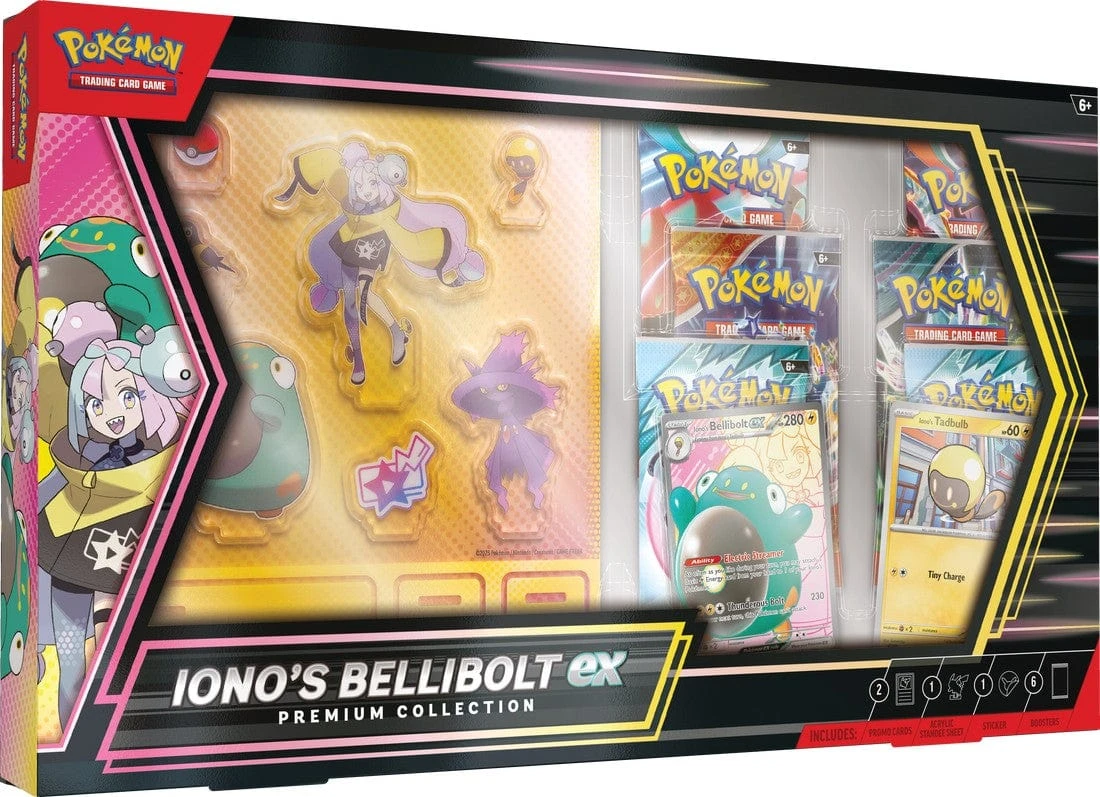 Pokemon Iono's Bellibolt Ex Premium Collection Box 1 Pokemon Iono's Bellibolt Ex Premium Collection Box
