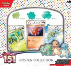 Pokemon Scarlet And Violet 3.5 151 Poster Collection