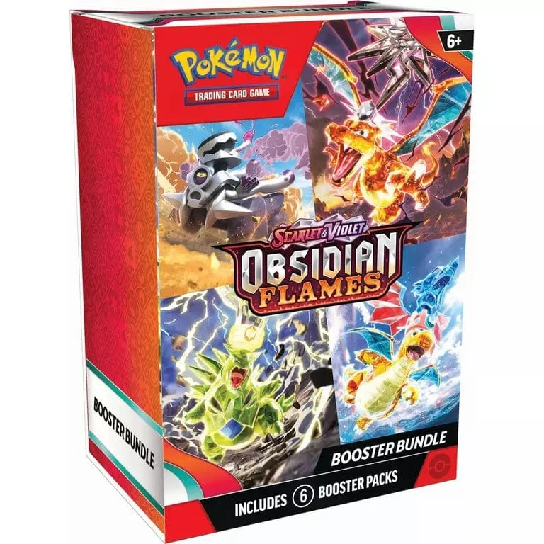 Pokemon Scarlet And Violet 3 Obsidian Flames Booster Bundle 1 Pokemon Scarlet And Violet 3 Obsidian Flames Booster Bundle