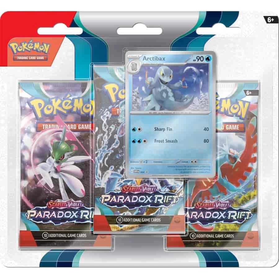 Pokemon Scarlet And Violet 4 Paradox Rift 3-Pack Blister - Cetitan 1 Pokemon Scarlet And Violet 4 Paradox Rift 3-Pack Blister - Cetitan