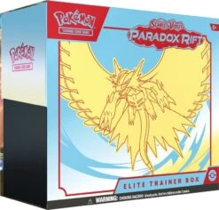 Pokemon Scarlet And Violet 4 Paradox Rift - Roaring Moon Elite Trainer - Box